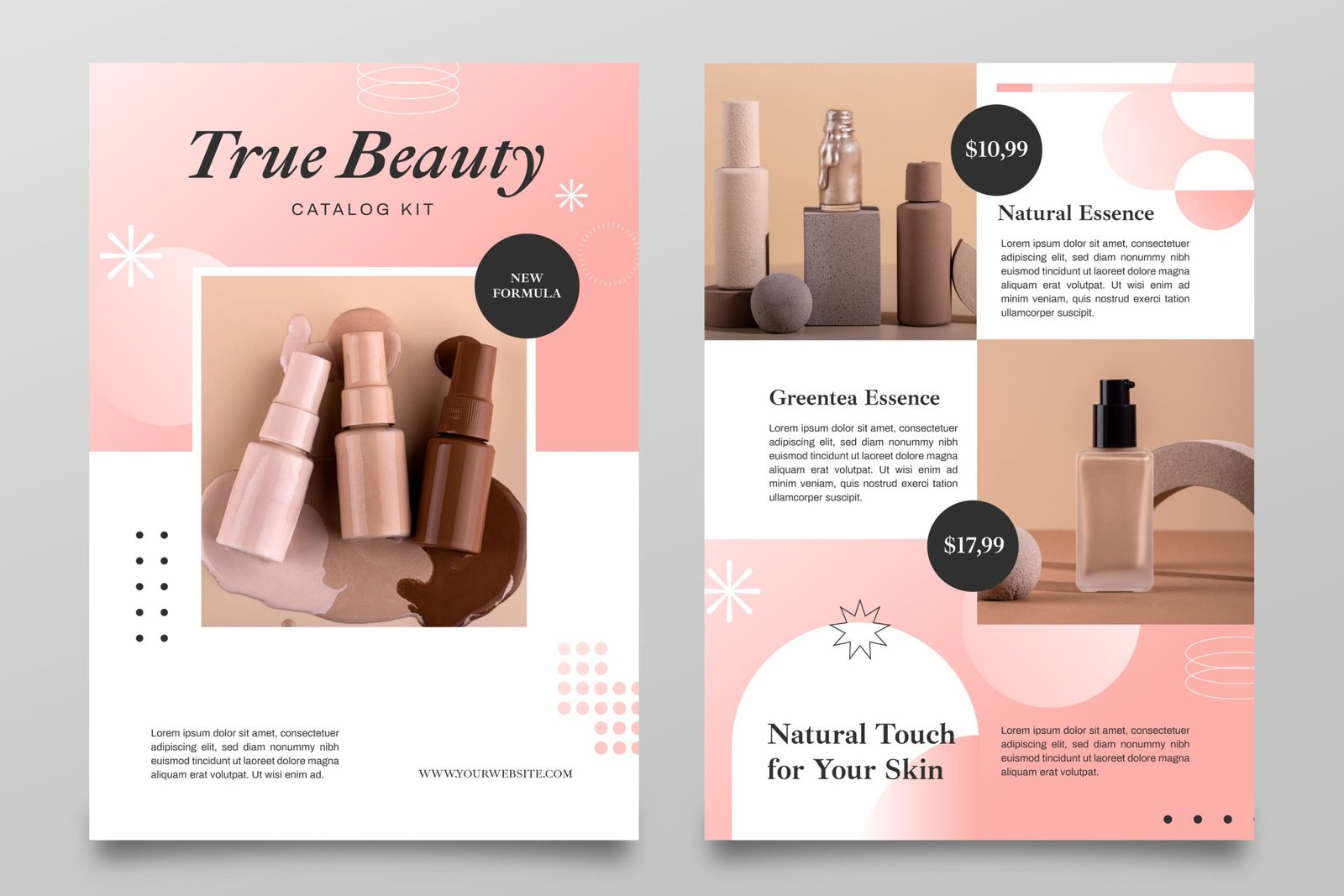 beauty product catalogue