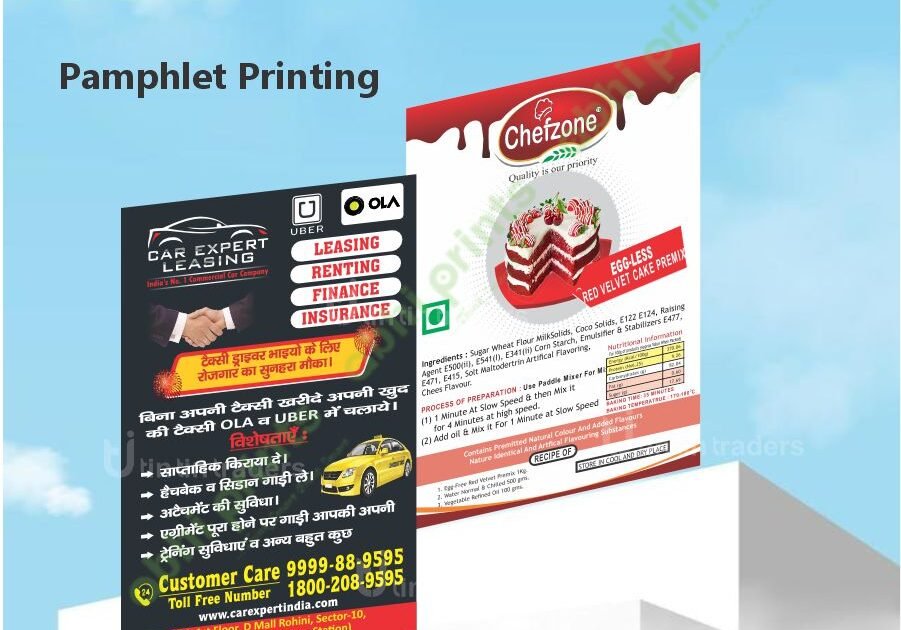 Pamphlet printing