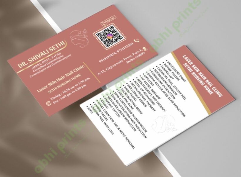 Visiting card