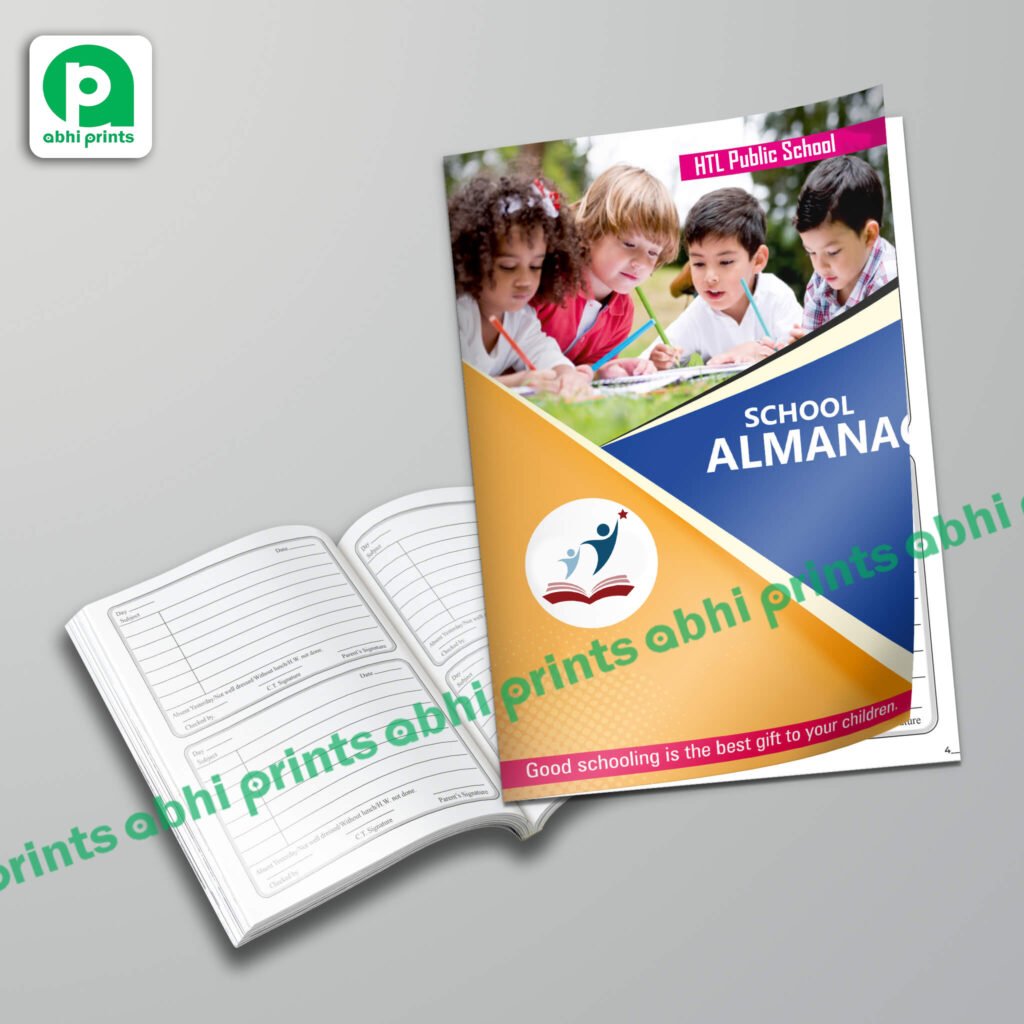 school diary printing service