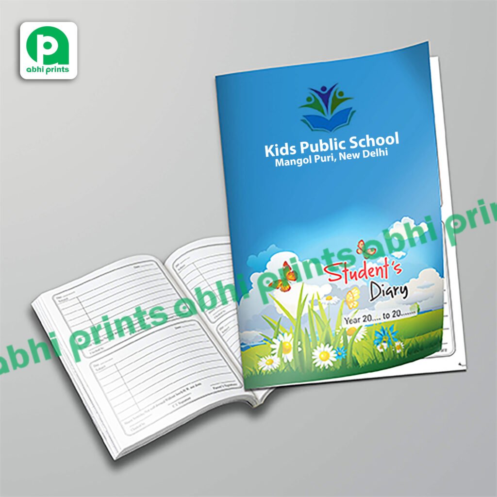 school diary printing service