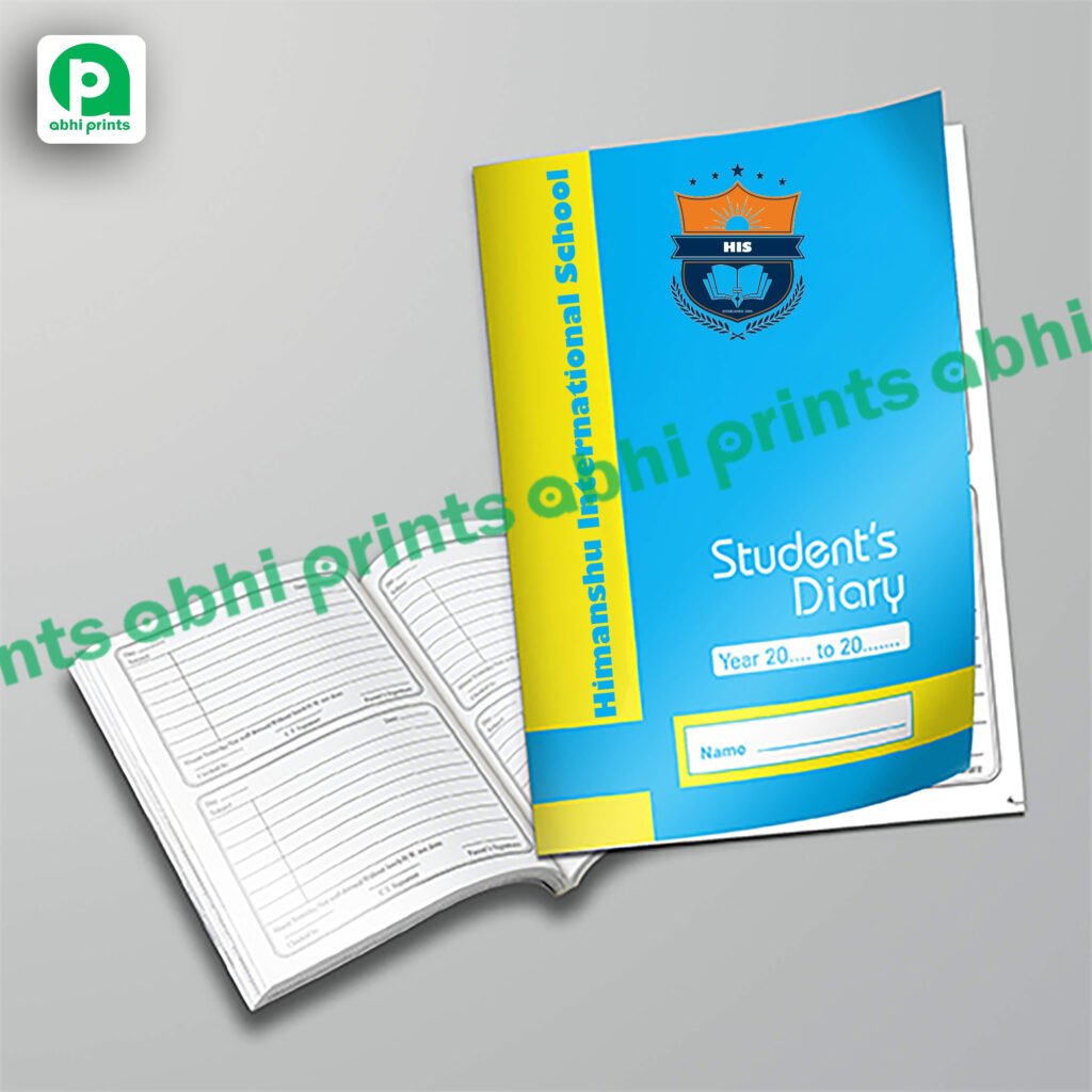 school diary printing service